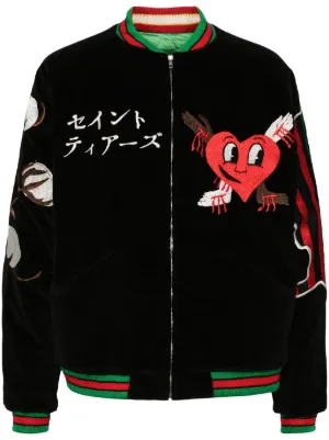 Neighborhood スタジアムジャンパー | ブラック | FARFETCH JP