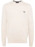 Fred Perry classic crew-neck jumper - Neutrals