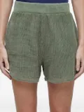 Osklen mesh-texture shorts - Green