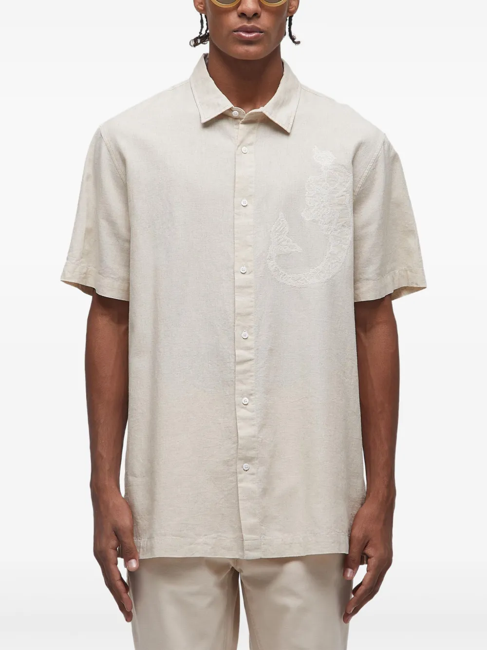 Osklen Camisa com bordado Mermaid | Image 2
