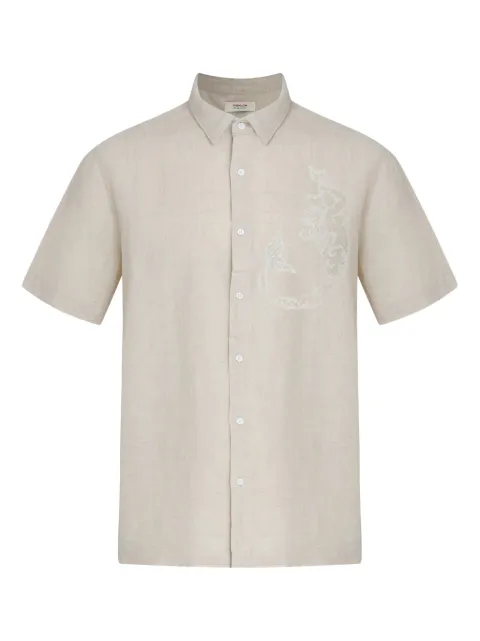 Osklen Mermaid-embroidered shirt