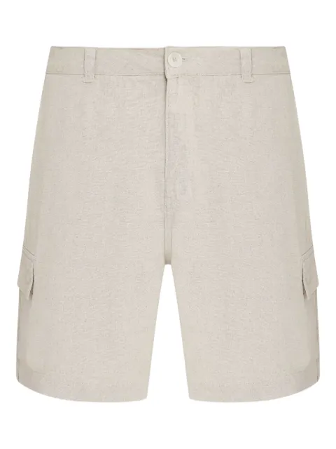 Osklen linen-blend bermuda shorts