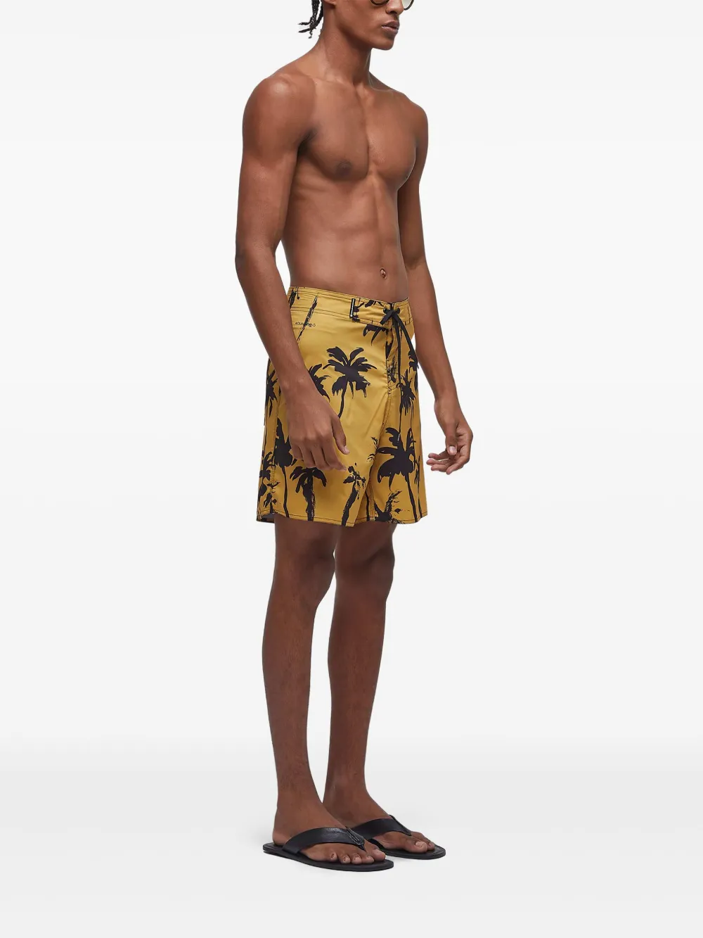 Osklen Surf Aquaone Rorschach bermuda zwembroek Geel