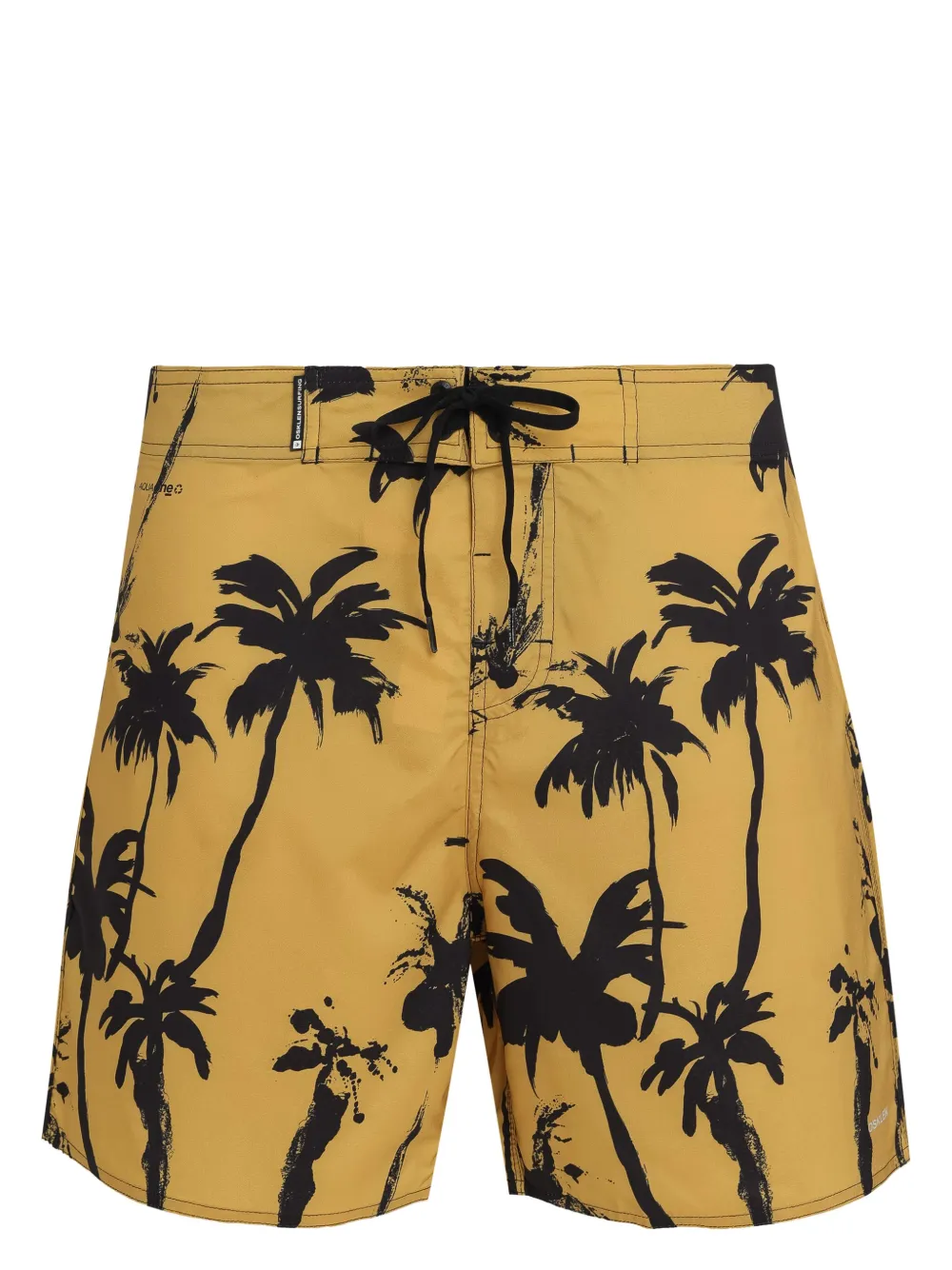 Osklen Surf Aquaone Rorschach bermuda zwembroek Geel