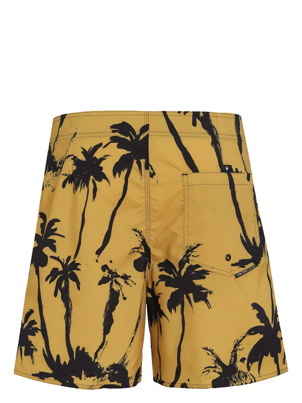 Osklen Surf Aquaone Rorschach bermuda zwembroek Geel