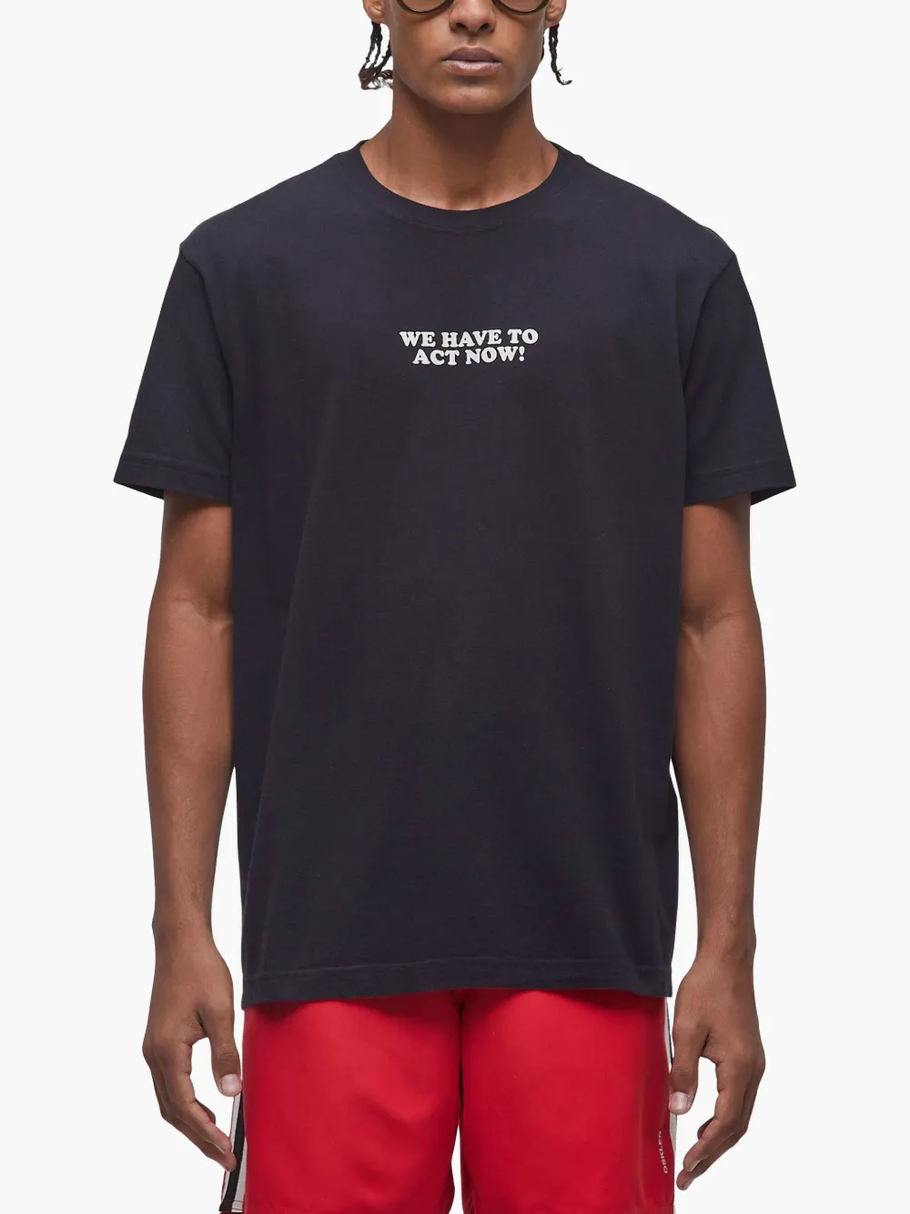 Osklen Vintage Act Now T-shirt Zwart