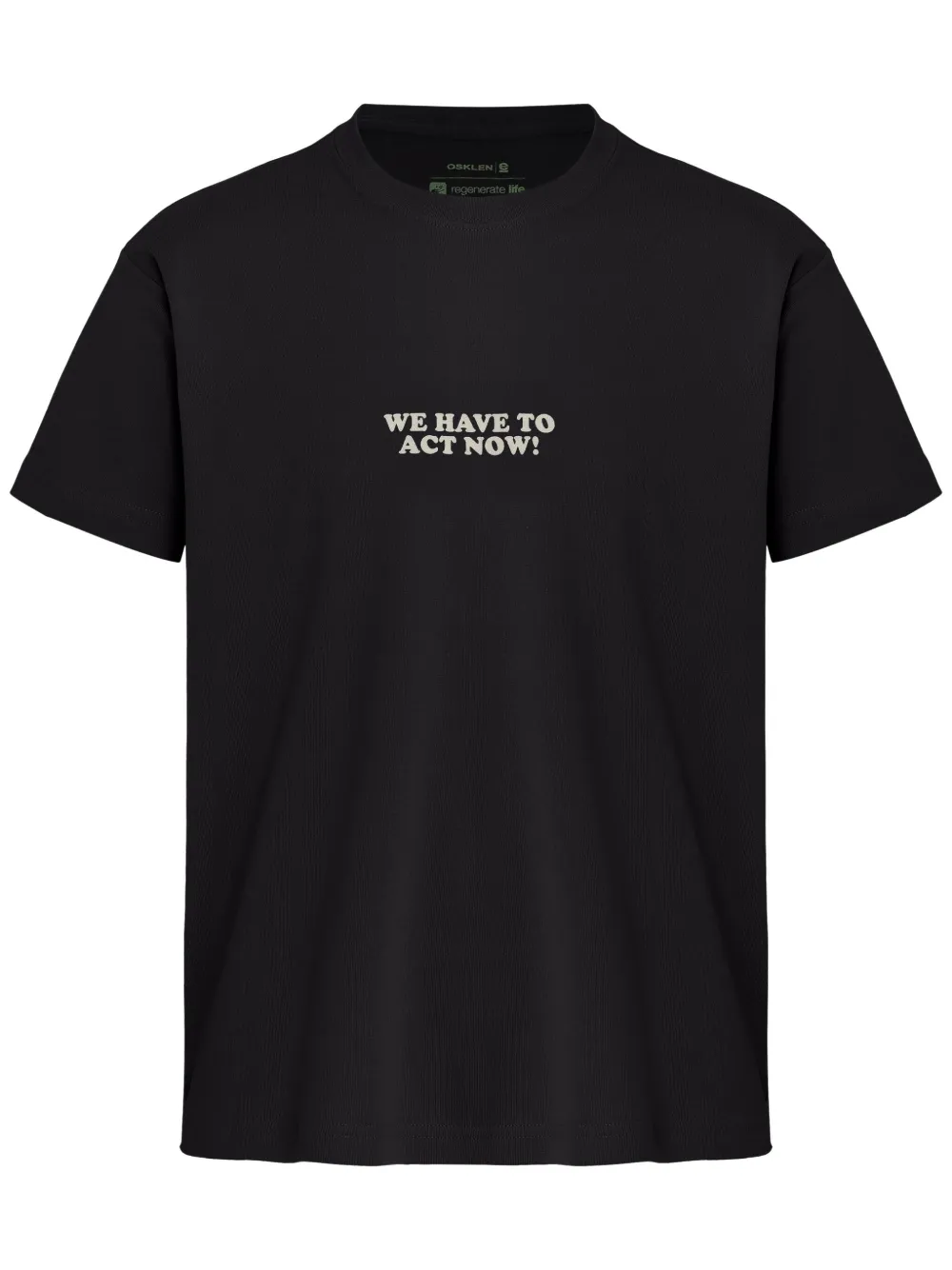 Osklen Camiseta Act Now | Preto | Image 1