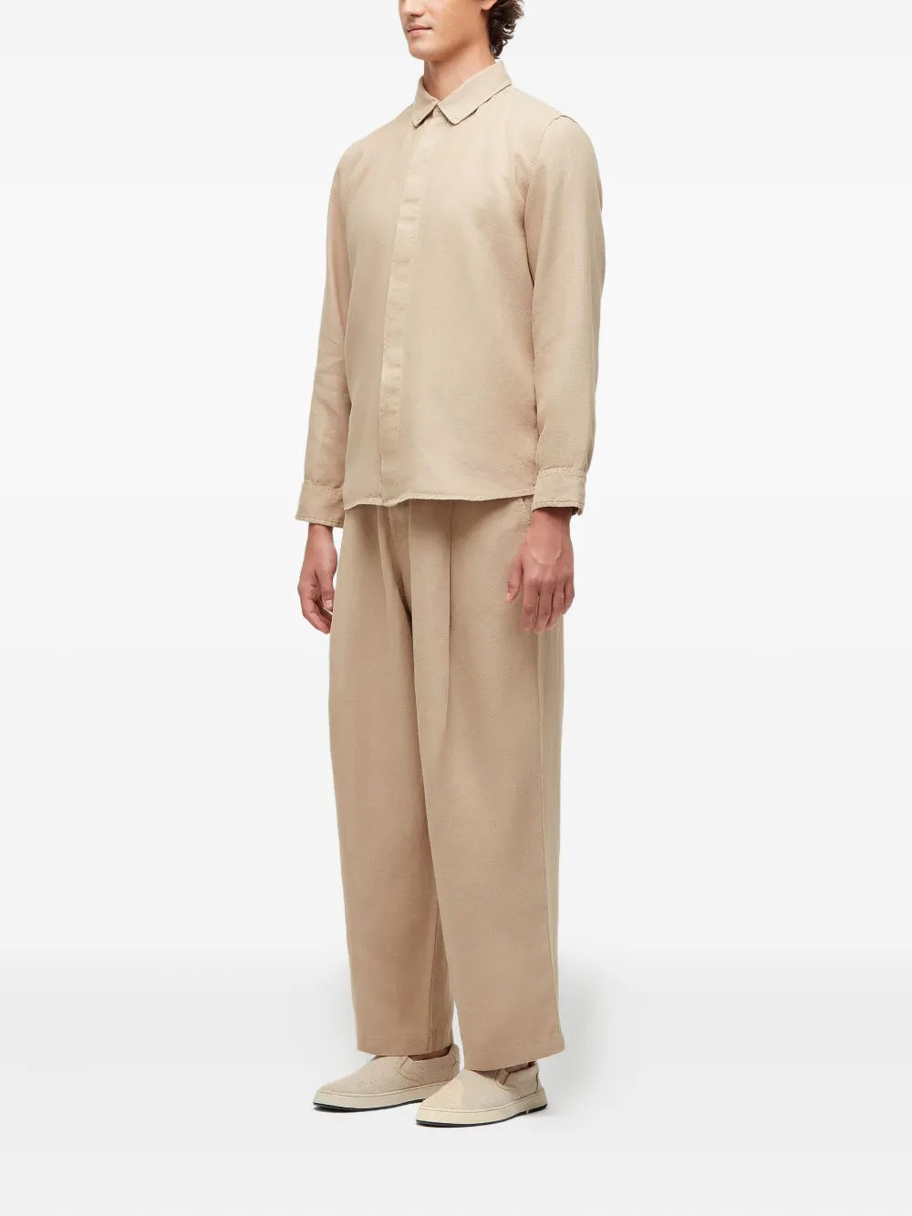 Osklen linen shirt - Beige