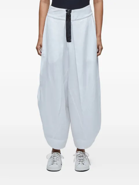 Osklen pleated panelled trousers