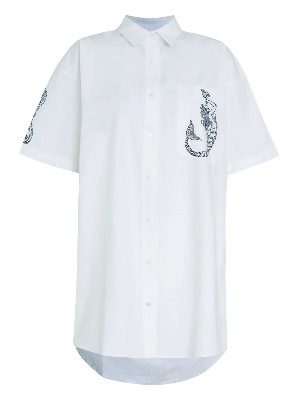 Osklen Katoenen shirt Wit