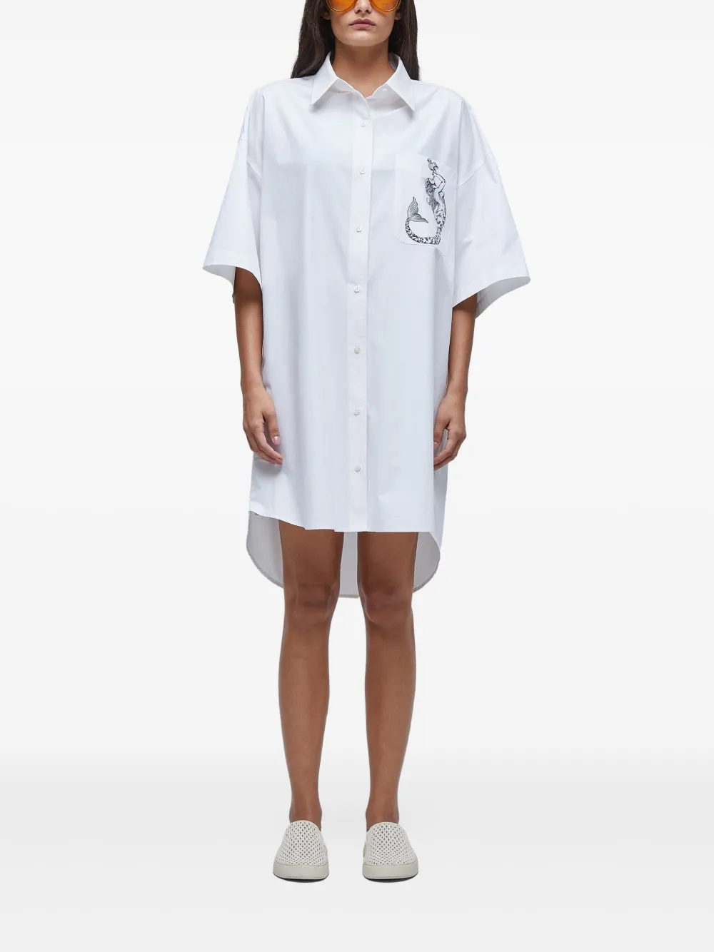 Osklen Katoenen shirt Wit