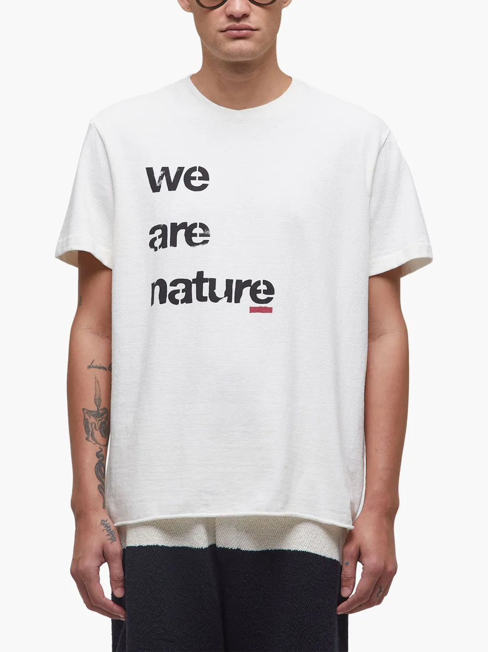 Osklen We Are Nature T-shirt Wit