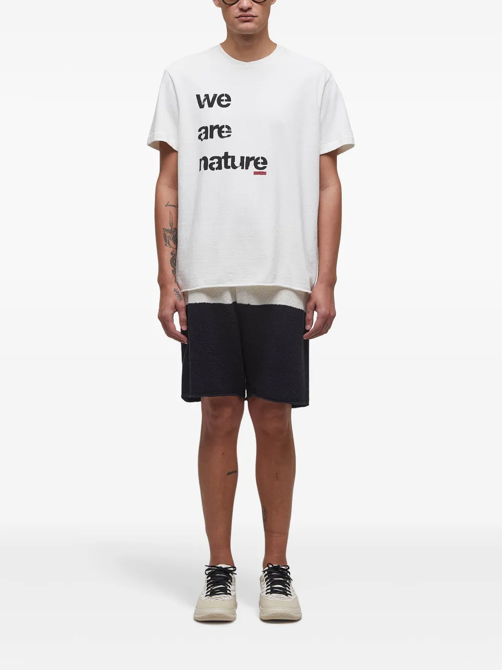 Osklen We Are Nature T-shirt Wit