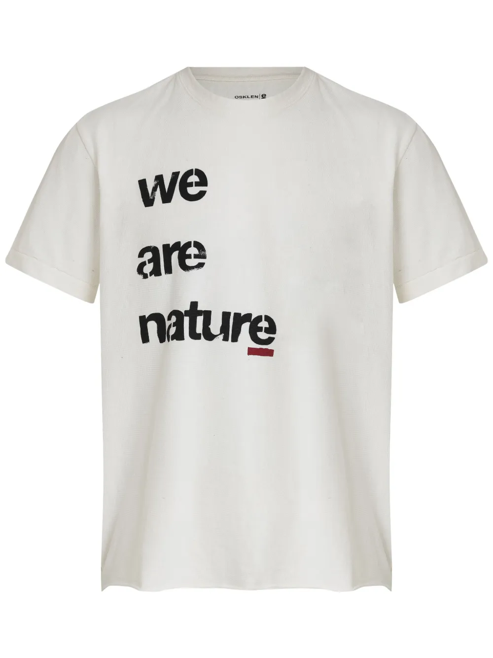 Osklen We Are Nature T-shirt Wit