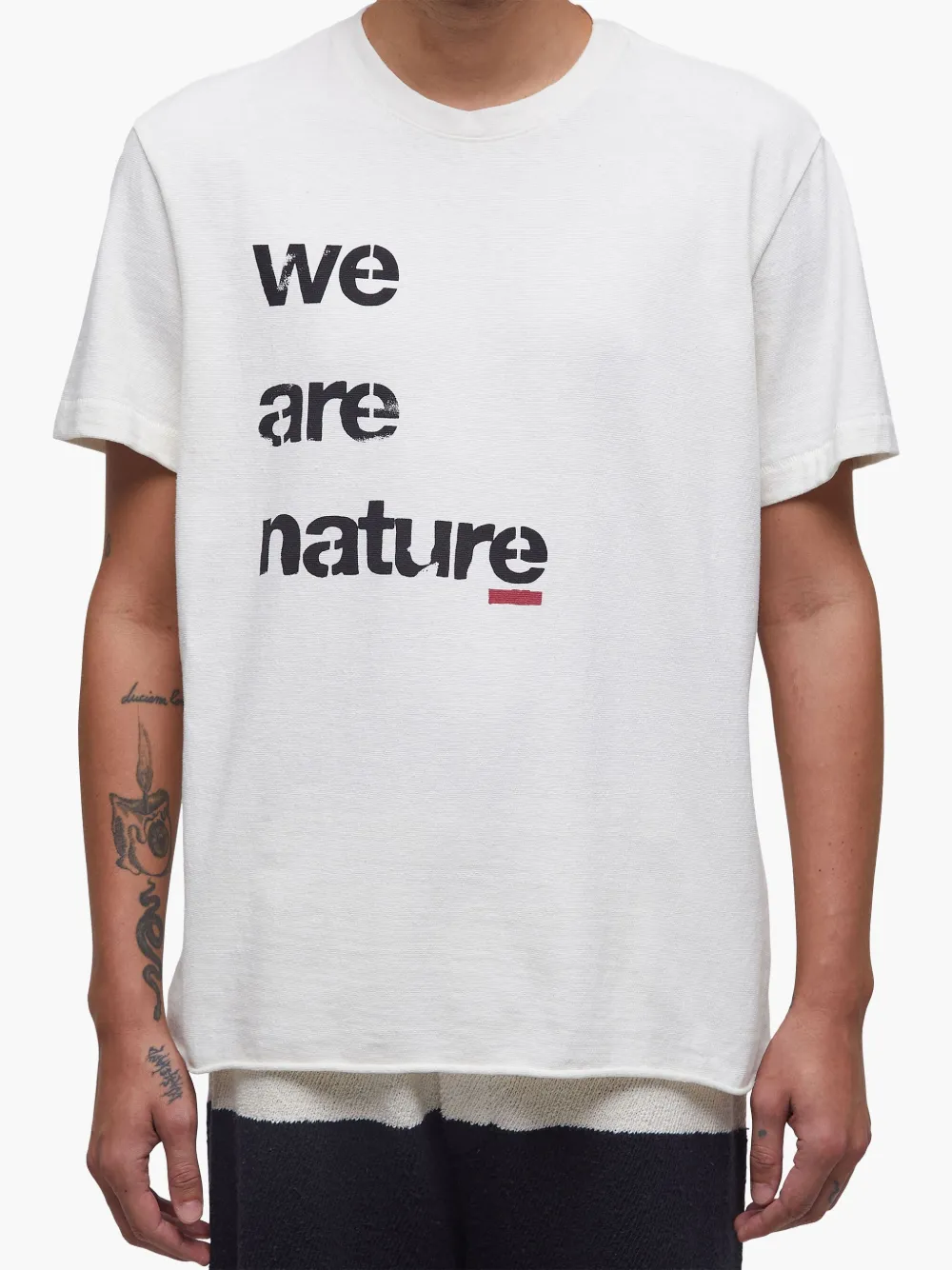 Osklen We Are Nature T-shirt Wit