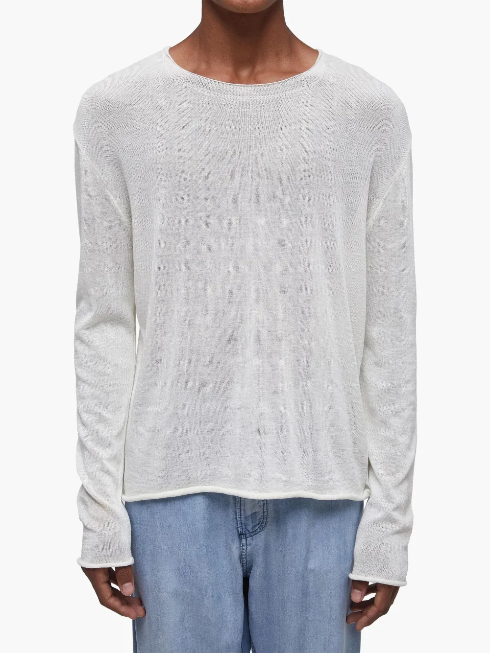 Osklen Tricot gebreide trui Wit