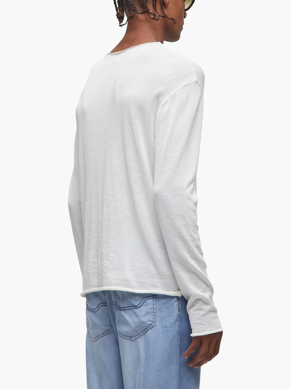 Osklen Tricot gebreide trui Wit