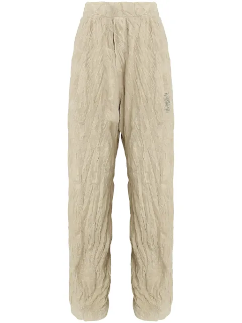 Osklen crinkled trousers