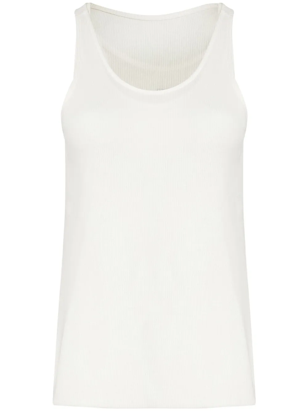 Osklen scoop-neck tank top | White | Image 1