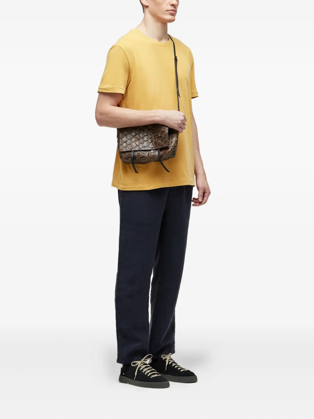 Osklen short-sleeve crew-neck T-shirt - Geel