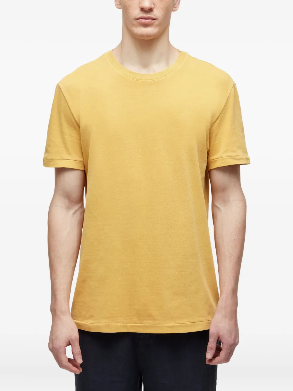 Osklen playera manga corta con cuello redondo | amarillo | Image 1