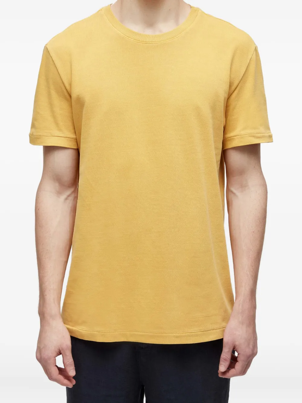 Osklen T-shirt met ronde hals Geel