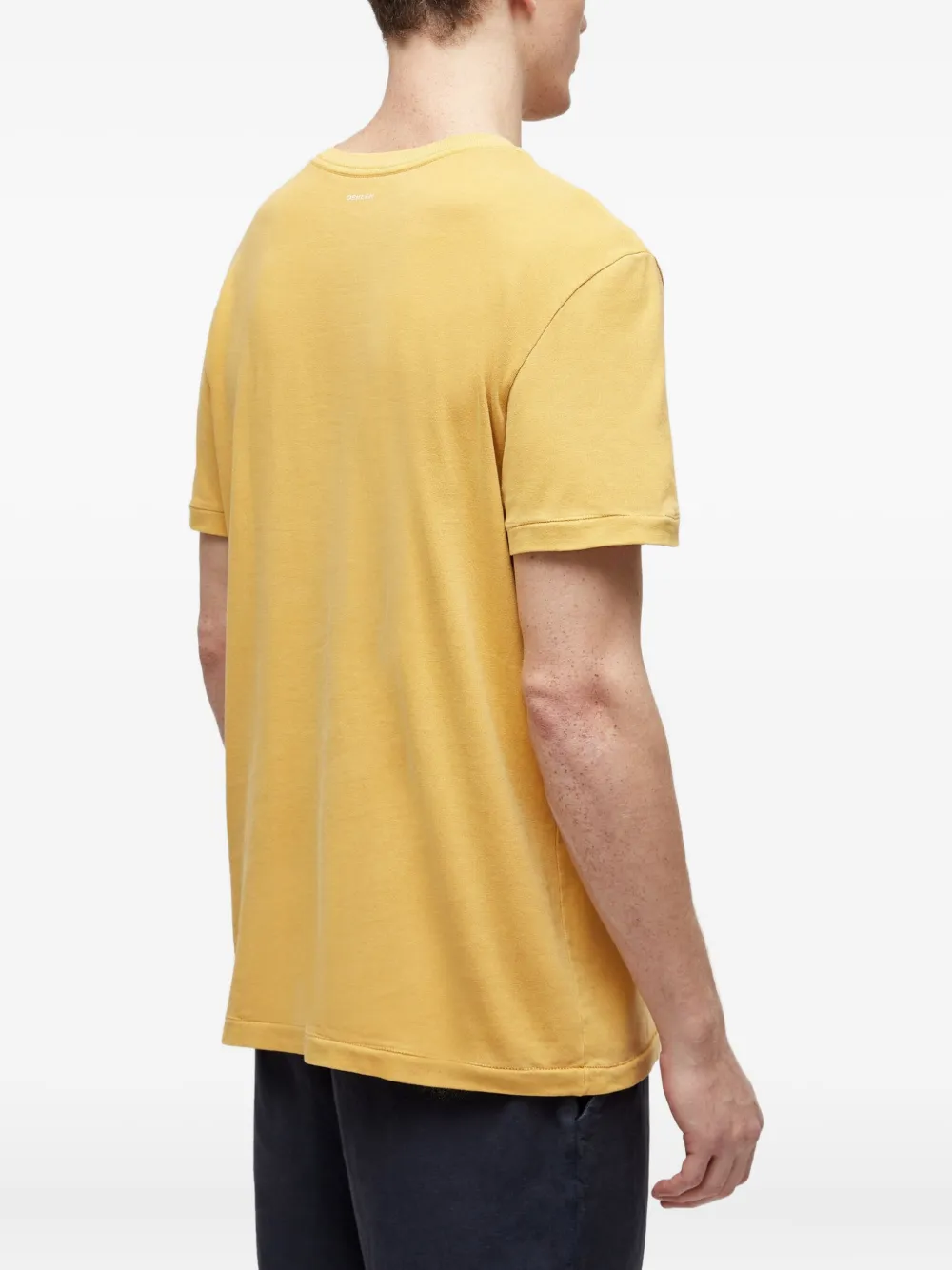 Osklen T-shirt met ronde hals Geel