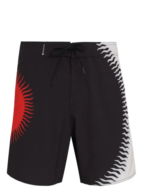 Osklen short de bain à imprimé soleil