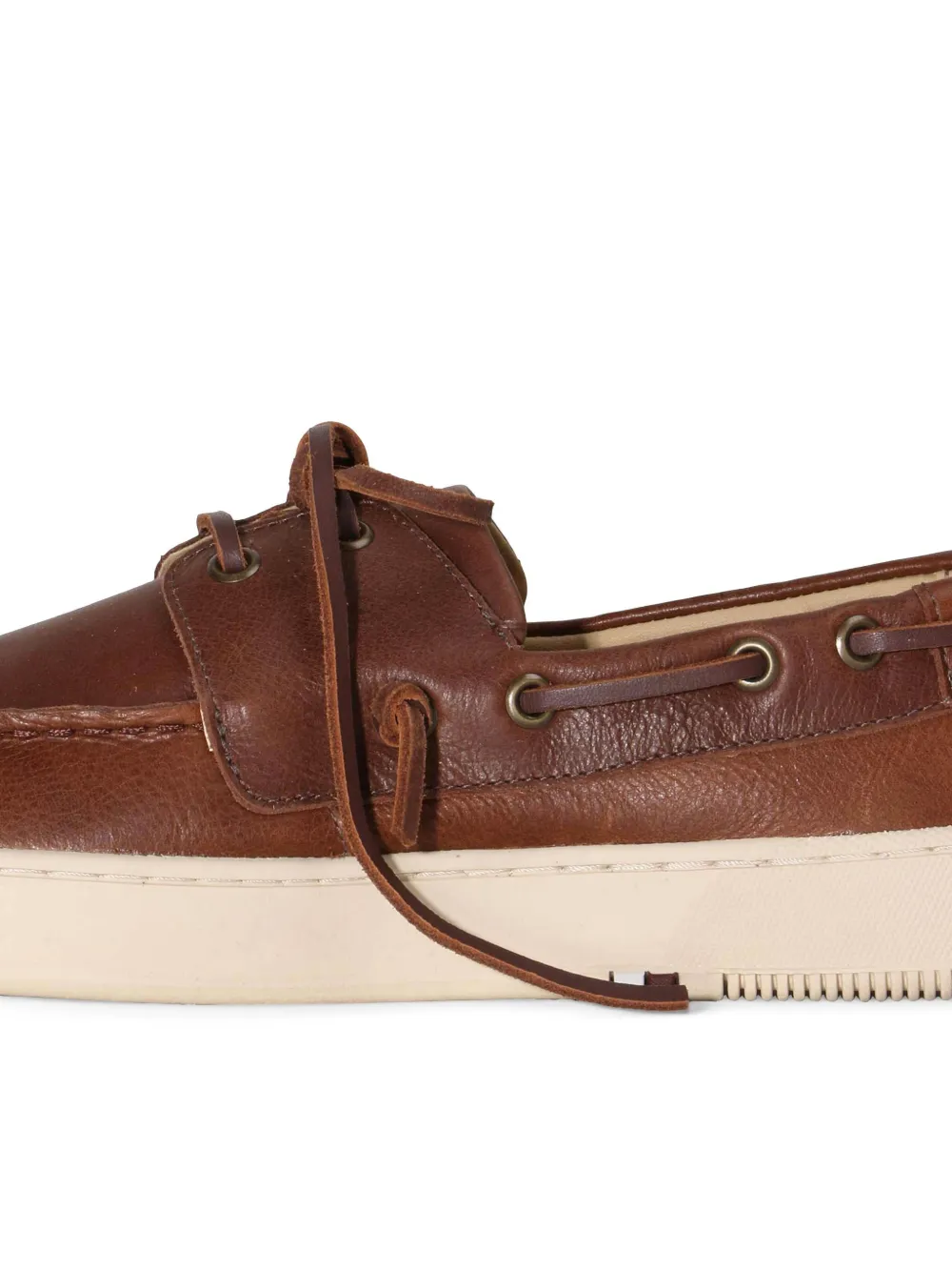 Osklen Tenis Soho Dockside boat shoes Brown