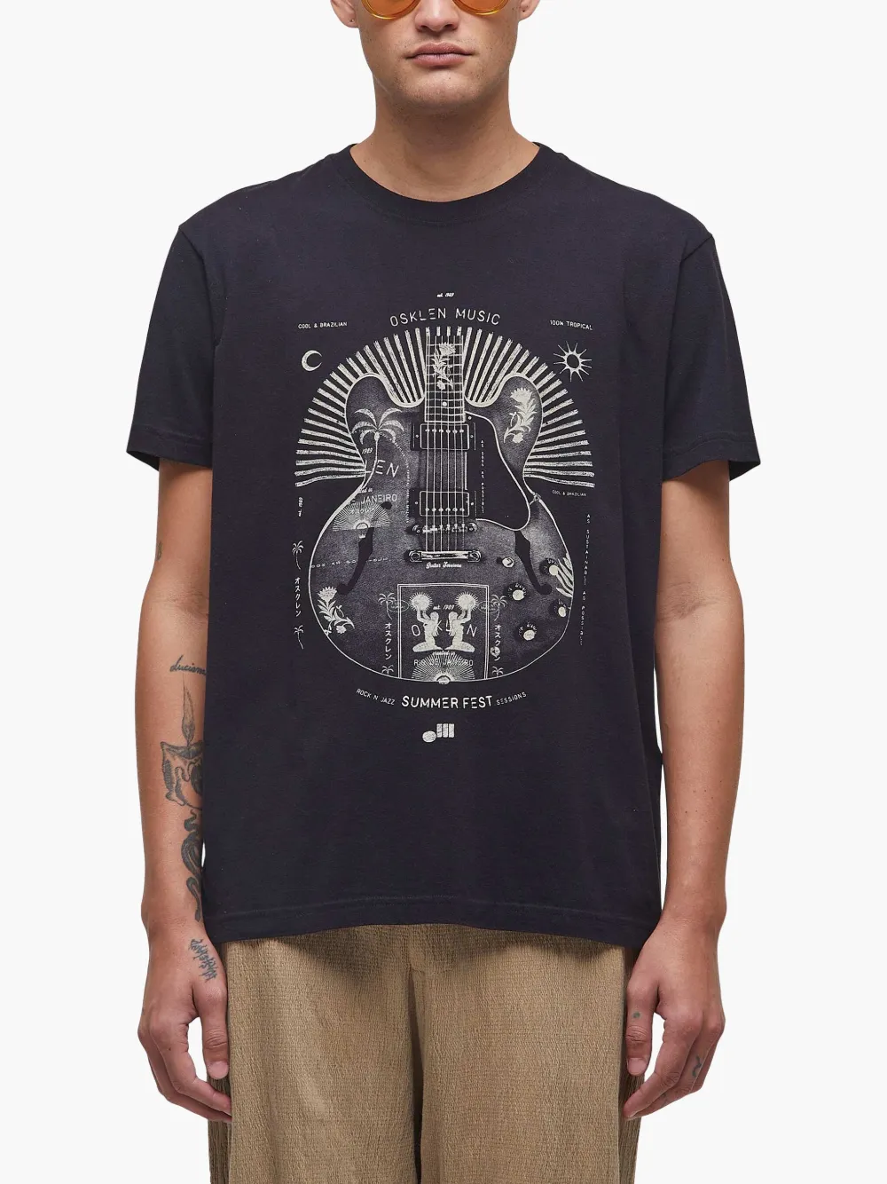 Osklen Vintage 1989 T-shirt Zwart