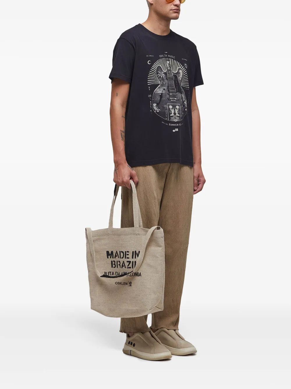 Osklen Vintage 1989 T-shirt Zwart
