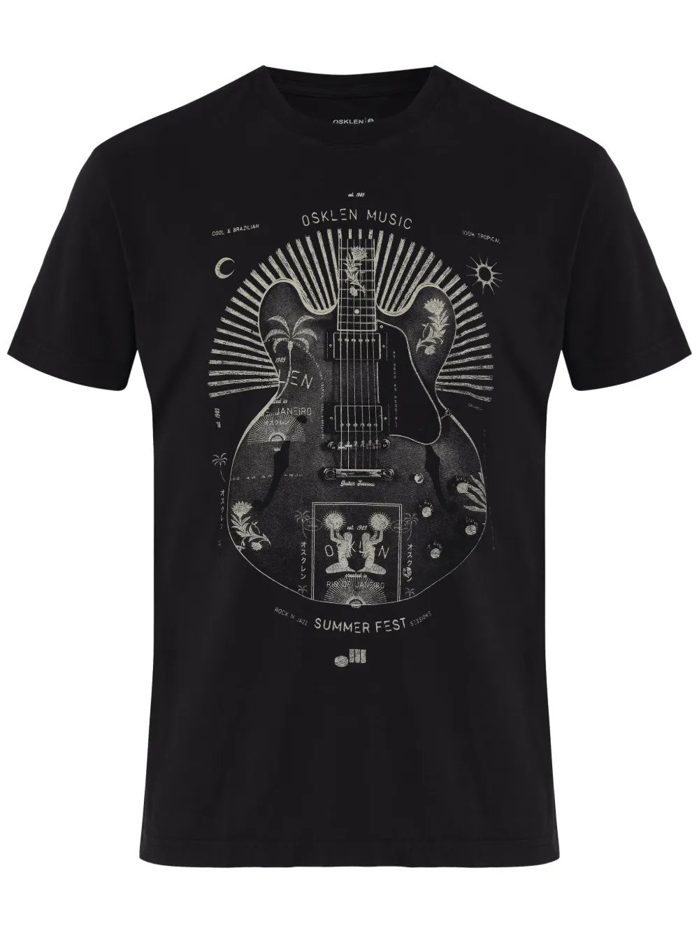 Osklen Vintage 1989 T-shirt Zwart
