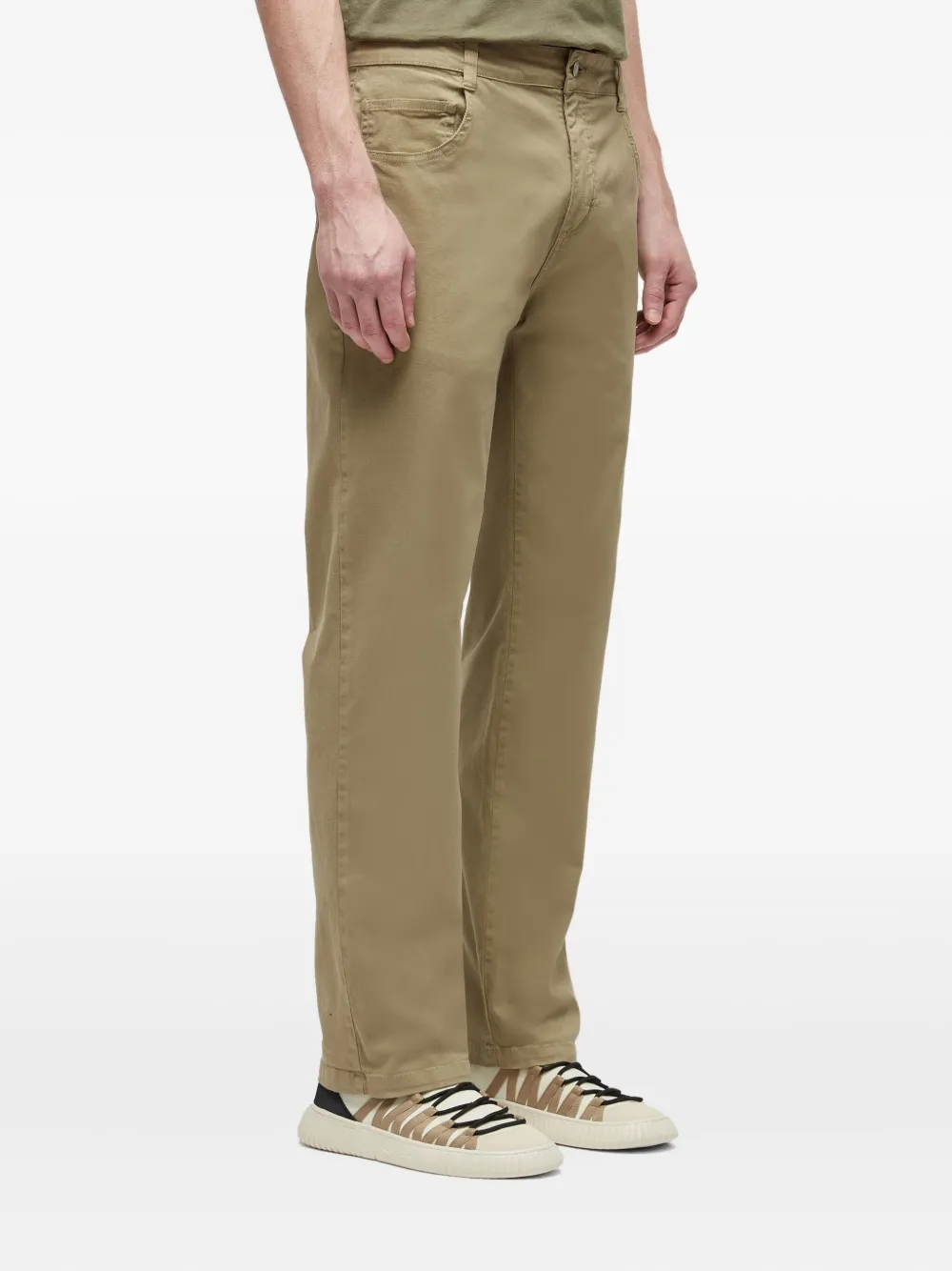 Osklen Broek met vijf zakken Beige
