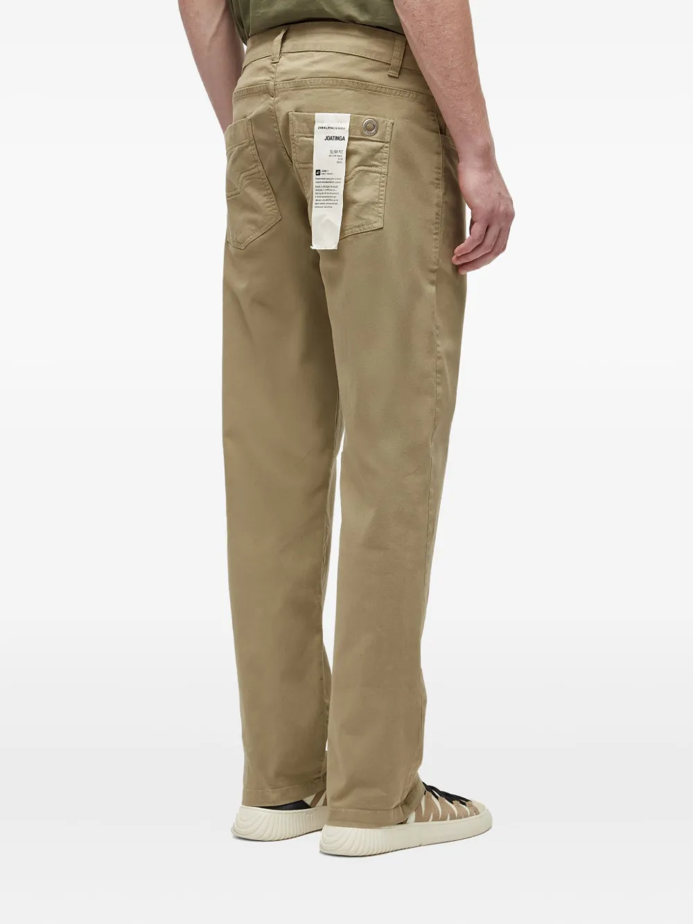 Osklen Broek met vijf zakken Beige