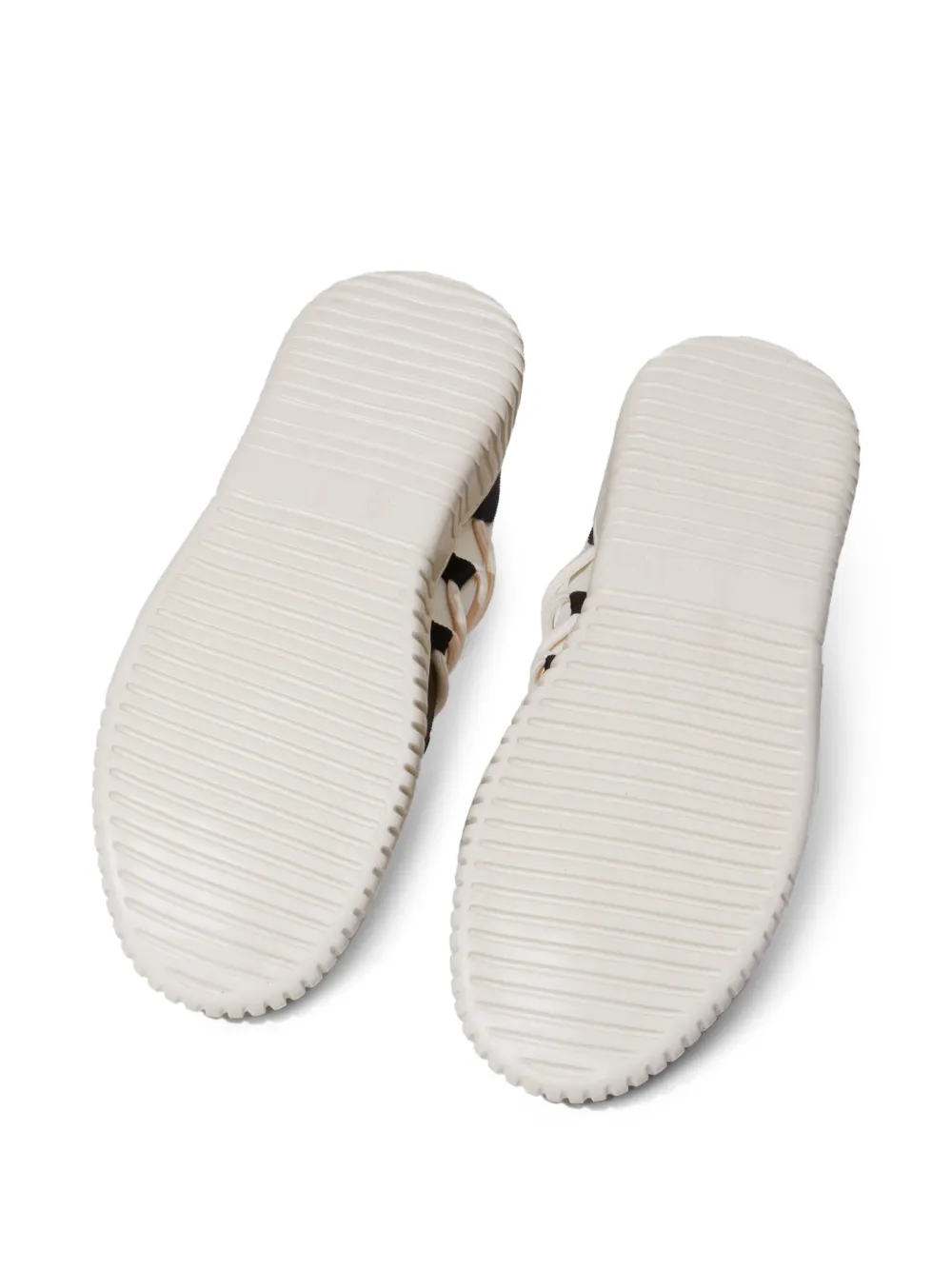 Osklen panelled sneakers White