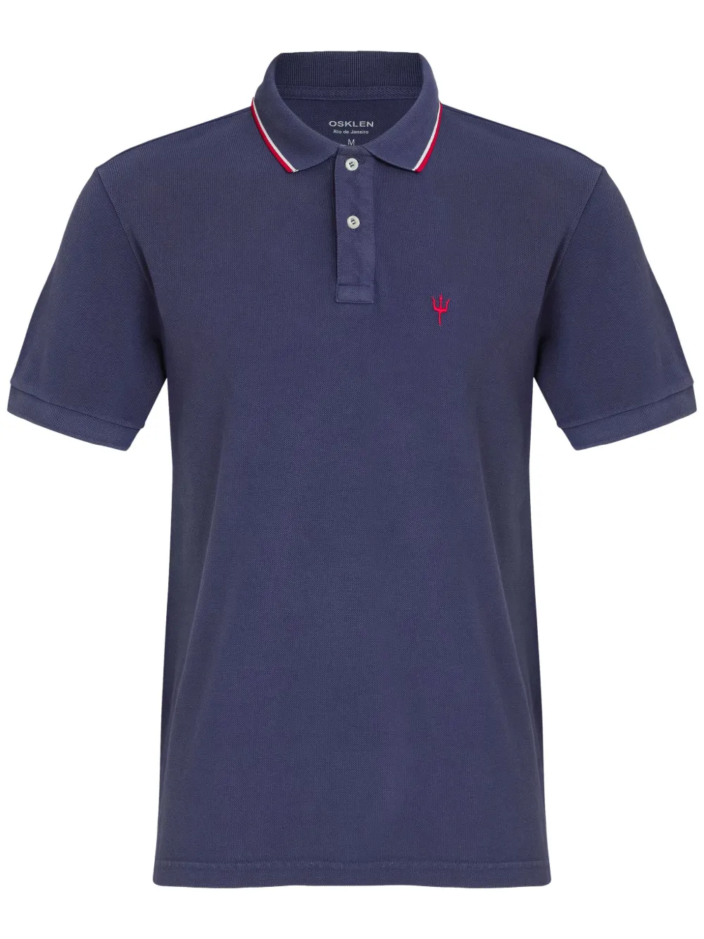 Osklen Tridente poloshirt Blauw