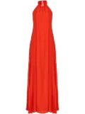 Osklen open-back maxi dress - Red