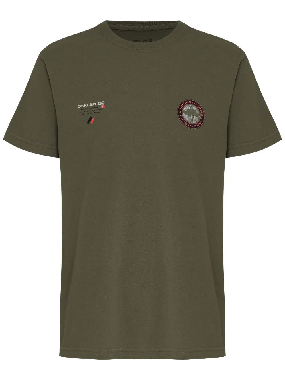 Osklen Camiseta Badge | Verde | Image 1