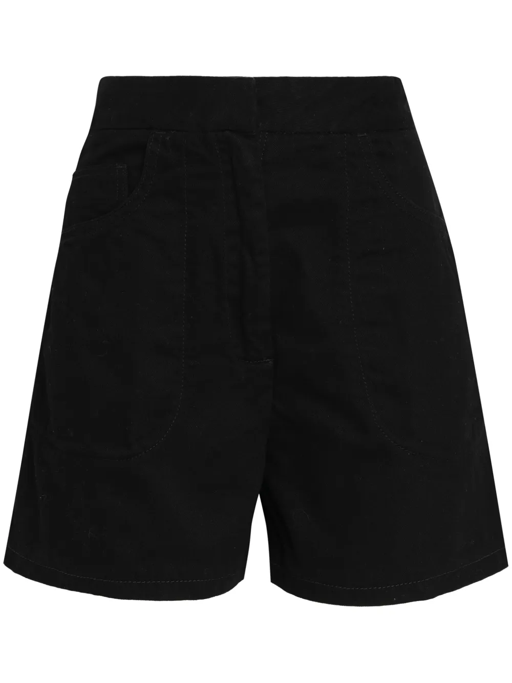 Osklen Shorts met logo Zwart