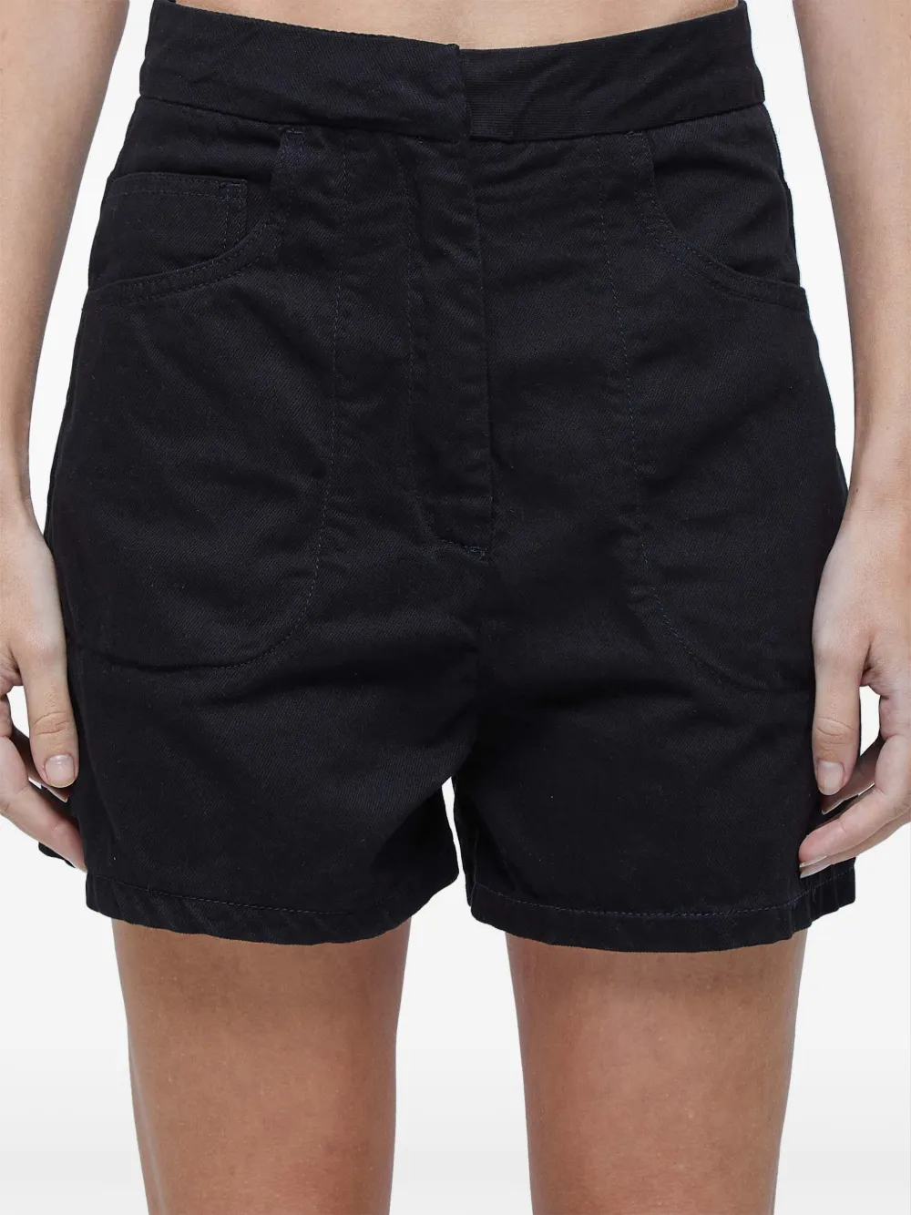 Osklen Shorts met logo Zwart
