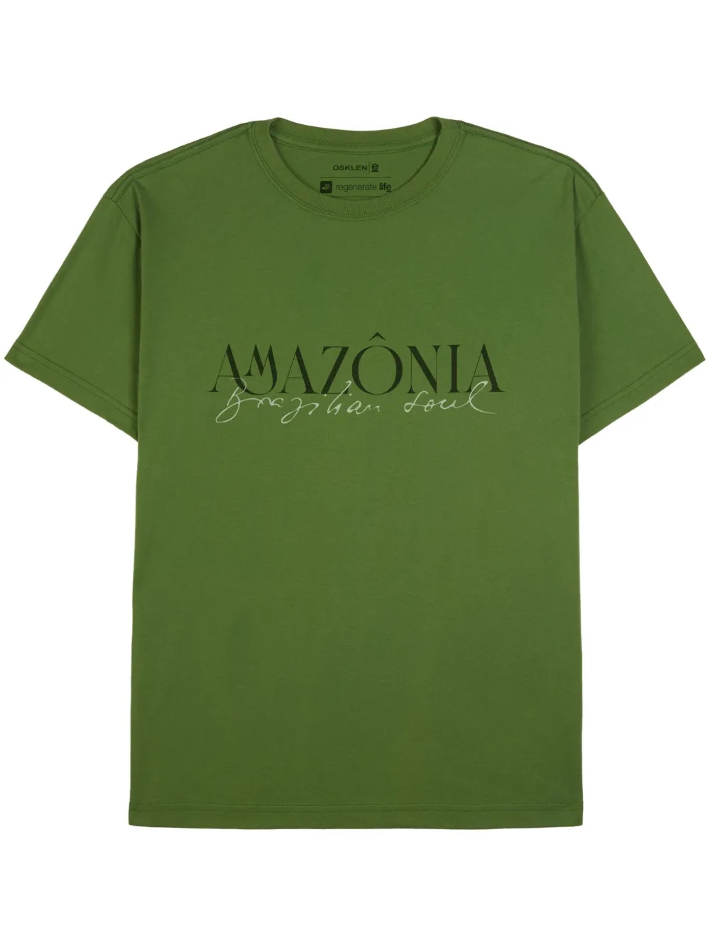 Osklen Amazonia Vintage T-shirt Groen