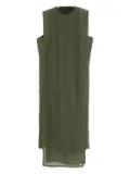 Osklen layered maxi dress - Green