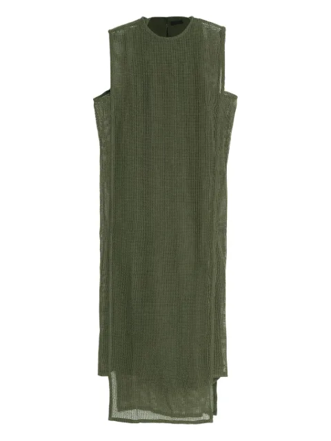 Osklen Vestido longo com sobreposição