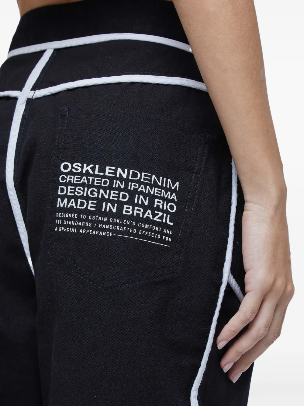Osklen Katoenen broek Zwart