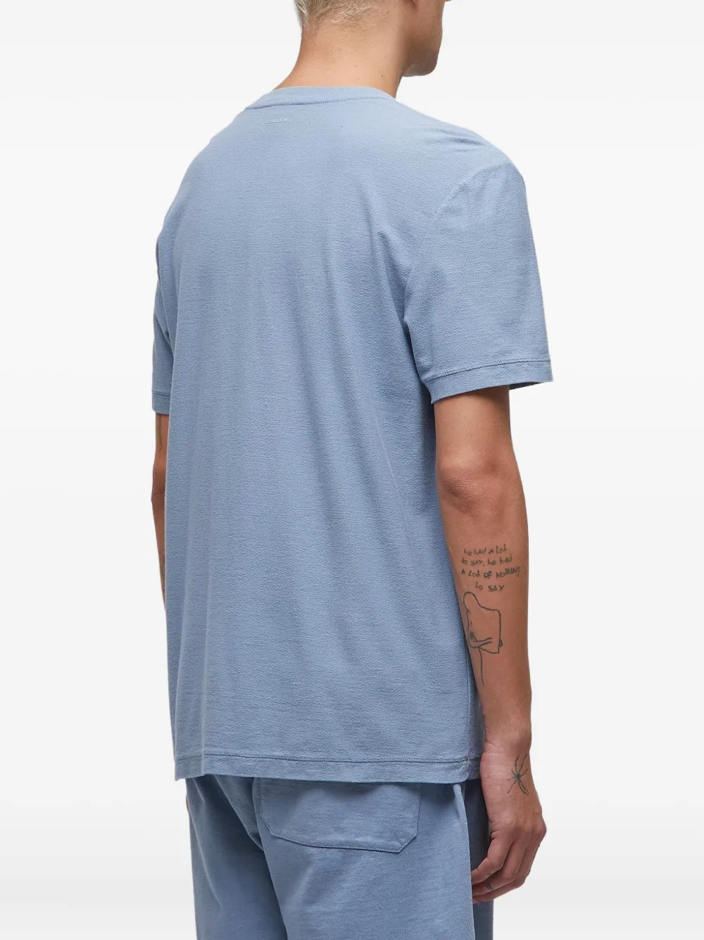 Osklen T-shirt met ronde hals Blauw