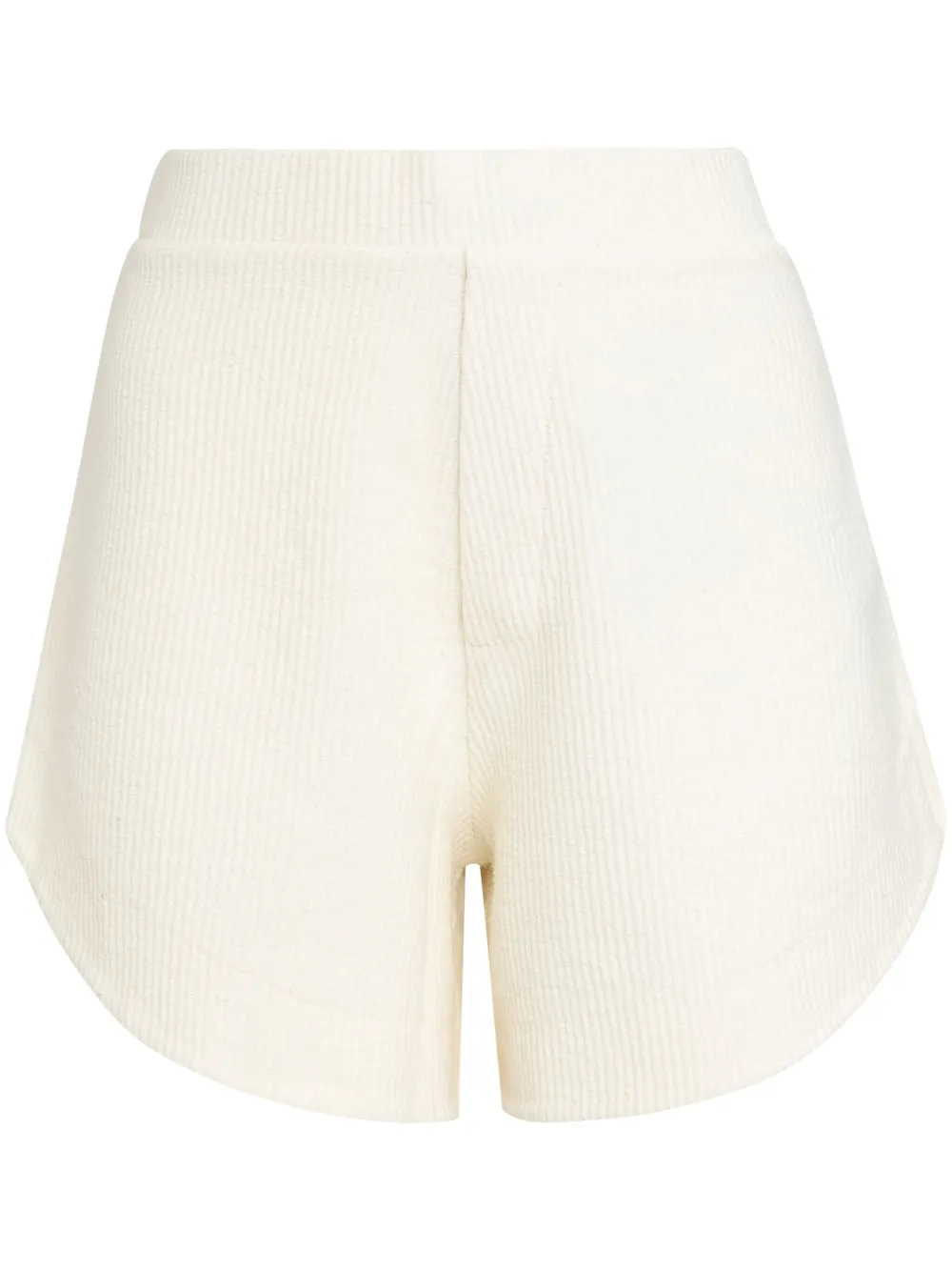 Osklen Ribgebreide shorts Wit