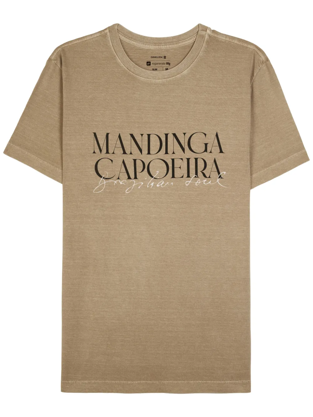 Osklen Stone Mandinga MC T-shirt Beige