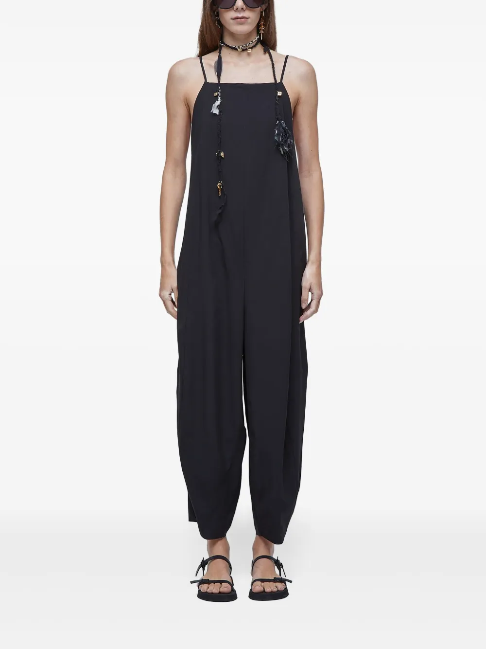 Osklen Mouwloze jumpsuit Zwart