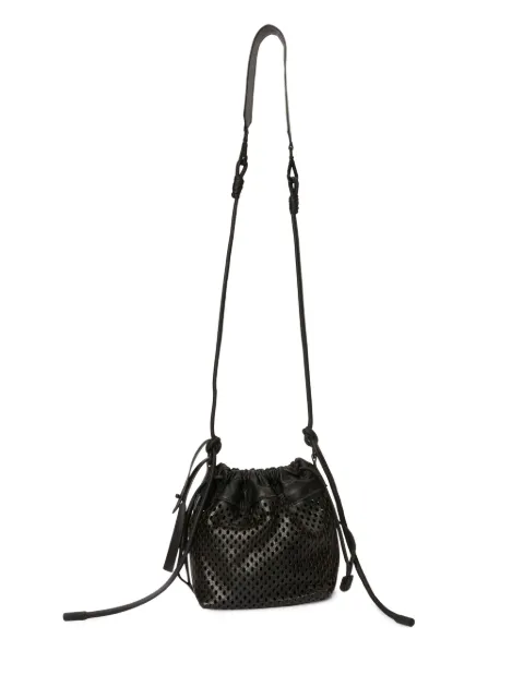 Osklen perforated leather shoulder bag