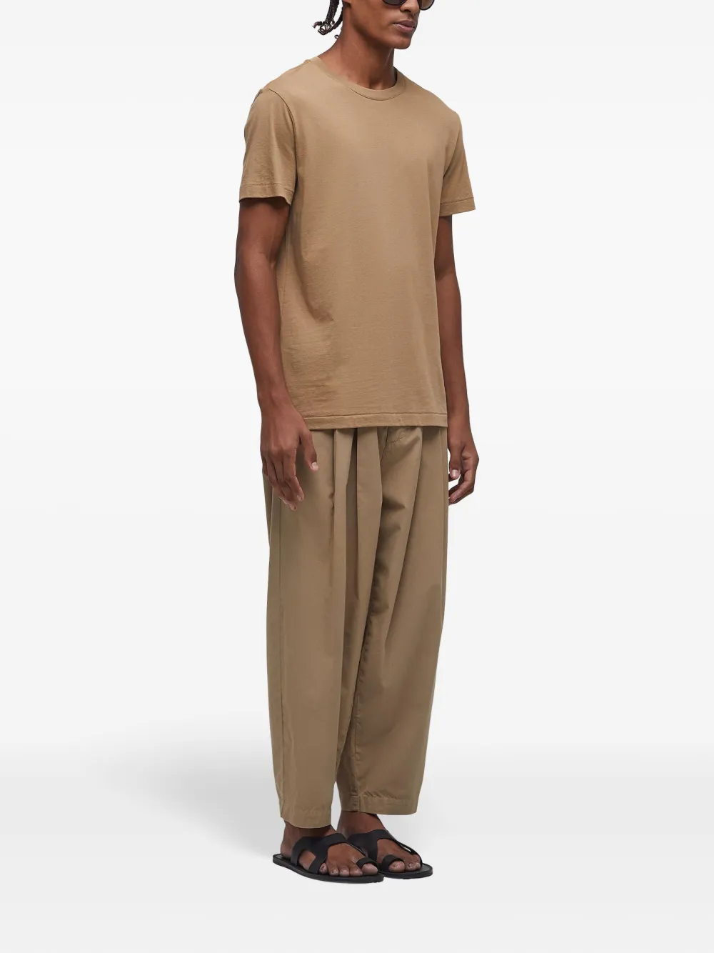 Osklen Supersoft T-shirt In Brown
